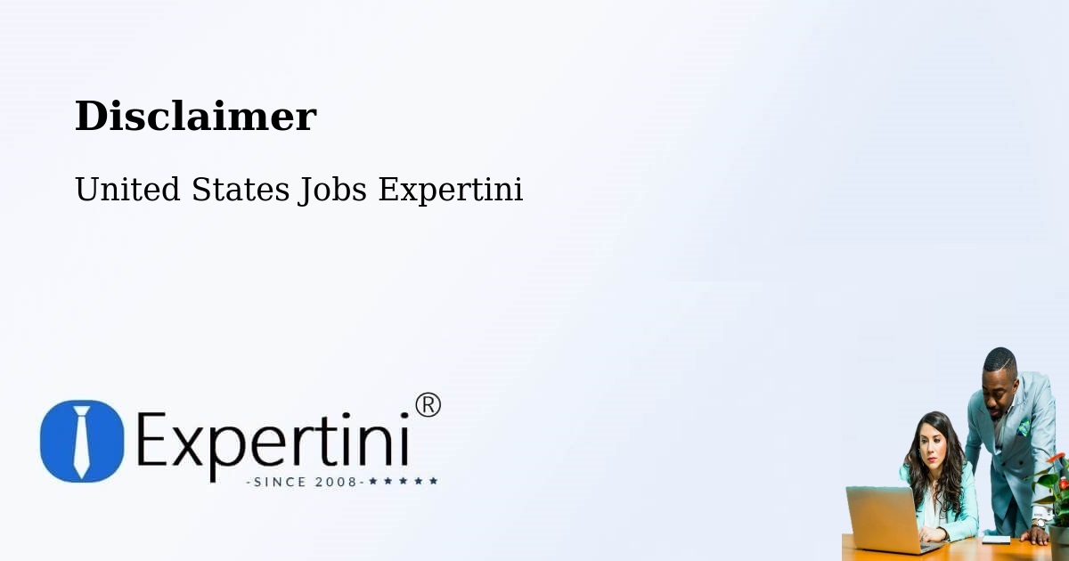 Disclaimer – White Plains - United States Jobs Expertini